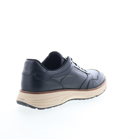 Rockport RM Weston Mens Black Leather Lace Up Lifestyle Sneakers Shoes