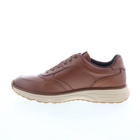 Rockport RM Weston Mens Brown Wide Leather Lifestyle Sneakers Shoes
