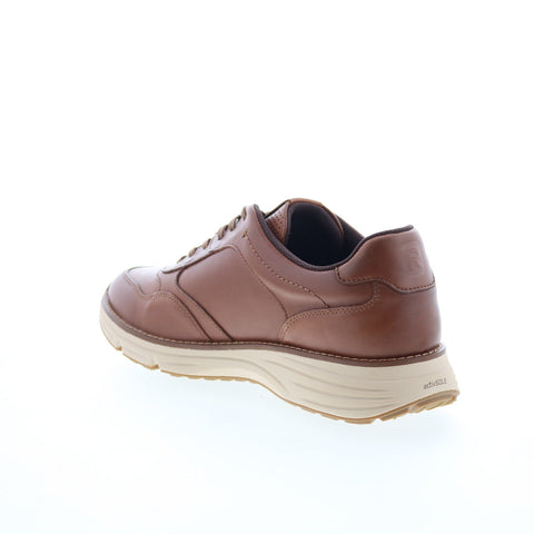 Rockport RM Weston Mens Brown Wide Leather Lifestyle Sneakers Shoes