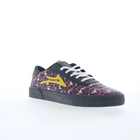 Lakai Cambridge Mens Pink Synthetic Lace Up Skate Inspired Sneakers Shoes