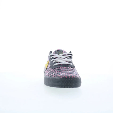 Lakai Cambridge Mens Pink Synthetic Lace Up Skate Inspired Sneakers Shoes