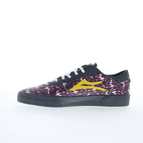 Lakai Cambridge Mens Pink Synthetic Lace Up Skate Inspired Sneakers Shoes