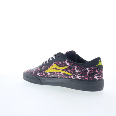 Lakai Cambridge Mens Pink Synthetic Lace Up Skate Inspired Sneakers Shoes