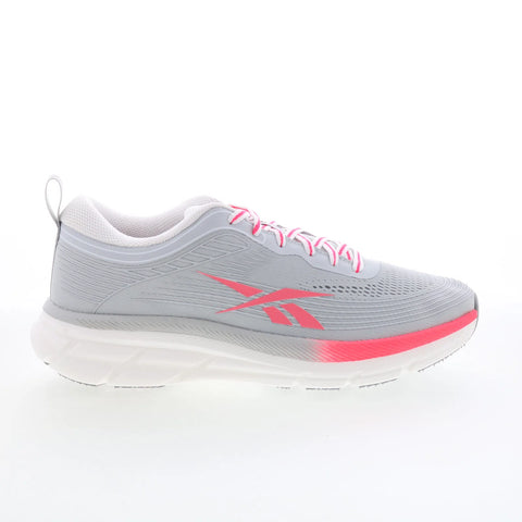 Reebok Road Strider Womens Gray Mesh Lace Up Lifestyle Sneakers Shoes