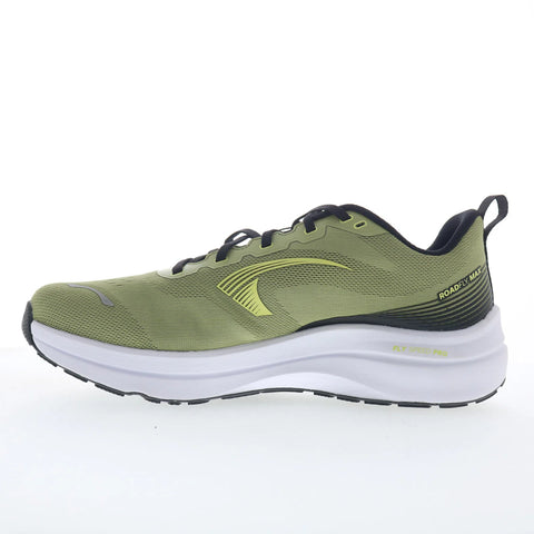 Inov-8 RoadFly Max 001478-LNBK Mens Green Synthetic Athletic Running Shoes