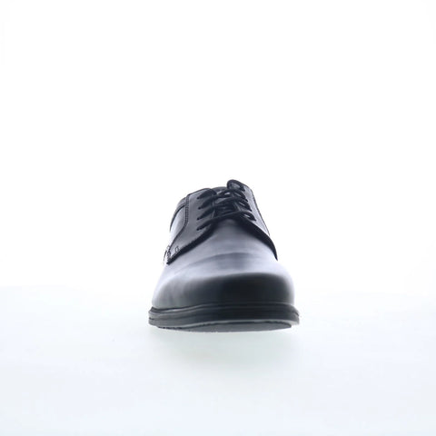 Rockport Robinsyn Mens Black Leather Oxfords & Lace Ups Plain Toe Shoes