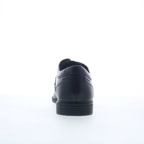Rockport Robinsyn Mens Black Leather Oxfords & Lace Ups Plain Toe Shoes