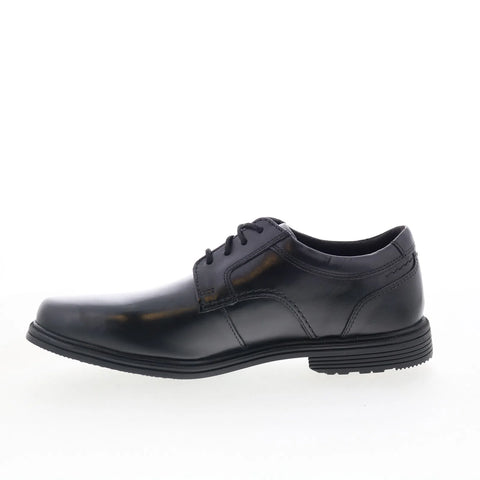 Rockport Robinsyn WP Plain Toe Mens Black Wide Oxfords Plain Toe Shoes
