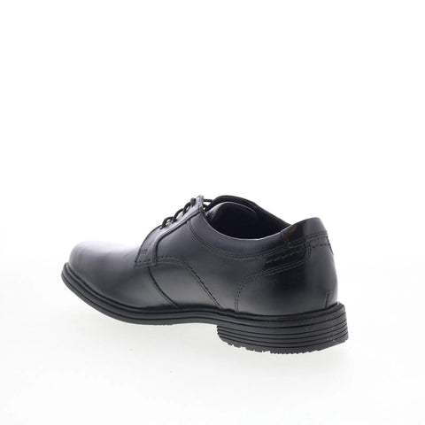 Rockport Robinsyn WP Plain Toe Mens Black Wide Oxfords Plain Toe Shoes