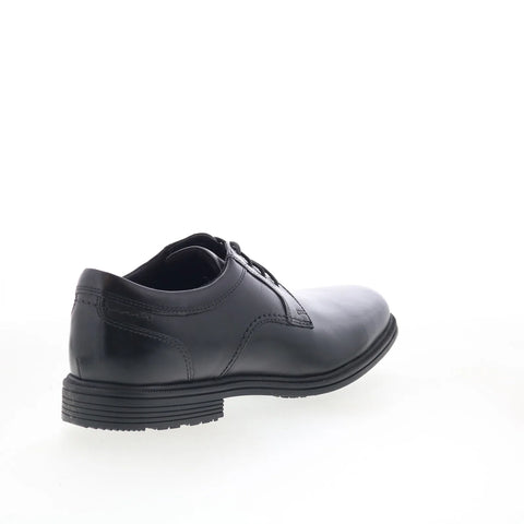 Rockport Robinsyn WP Plain Toe Mens Black Wide Oxfords Plain Toe Shoes