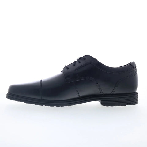 Rockport Robinsyn WP CI3073 Mens Black Oxfords & Lace Ups Cap Toe Shoes