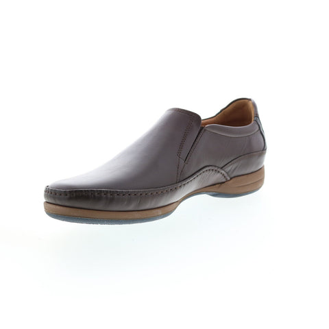Mephisto Roby Mens Brown Leather Slip On Loafers & Slip Ons Casual Shoes