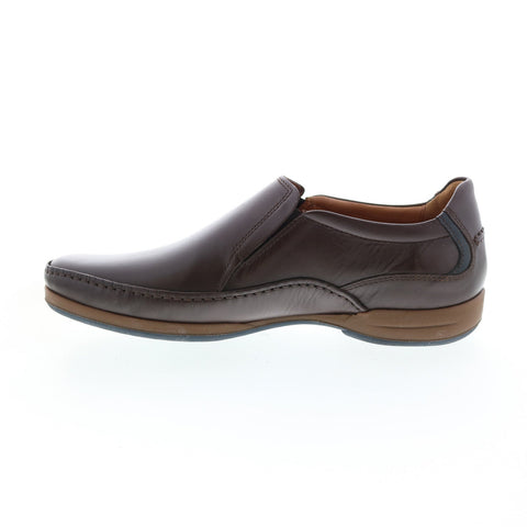 Mephisto Roby Mens Brown Leather Slip On Loafers & Slip Ons Casual Shoes