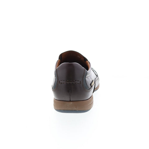 Mephisto Roby Mens Brown Leather Slip On Loafers & Slip Ons Casual Shoes