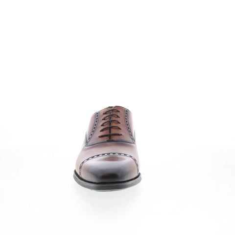 Mezlan Rocco 20817 Mens Brown Leather Lace Up Oxfords & Lace Ups Cap Toe Shoes