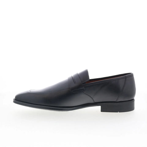 Mezlan Rocco 20994 Mens Black Leather Loafers & Slip Ons Casual Shoes