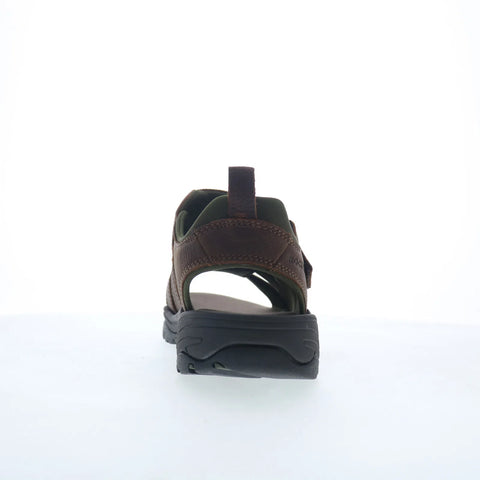 Rockport Rocklake Fisherman Mens Brown Leather Strap Sport Sandals Shoes