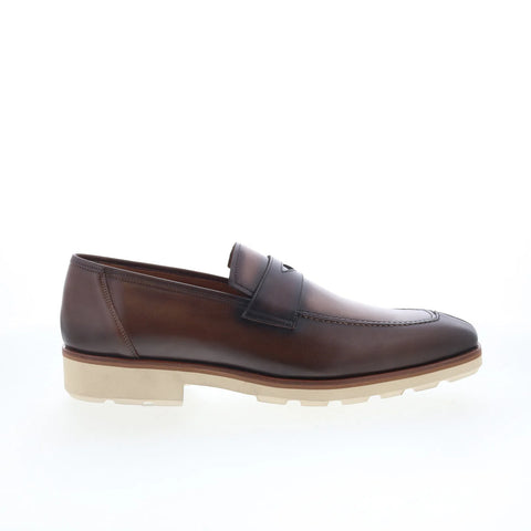 Mezlan Rocky 20768 Mens Brown Leather Loafers & Slip Ons Penny Shoes