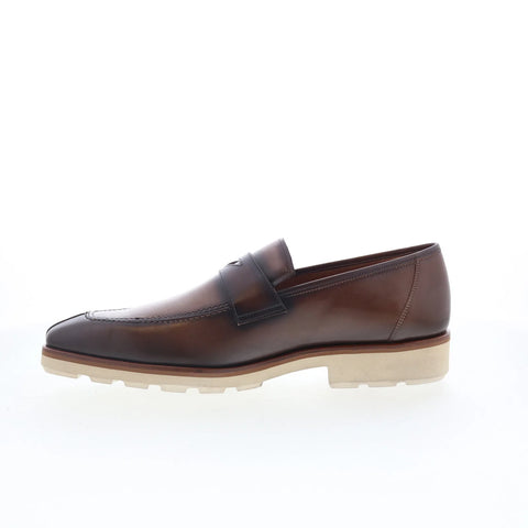 Mezlan Rocky 20768 Mens Brown Leather Loafers & Slip Ons Penny Shoes