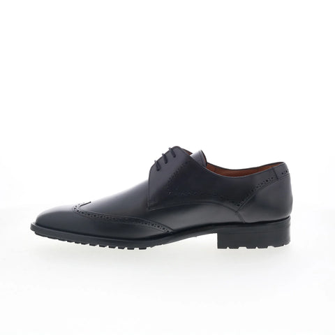 Mezlan Rocky 20993 Mens Black Oxfords & Lace Ups Wingtip & Brogue Shoes