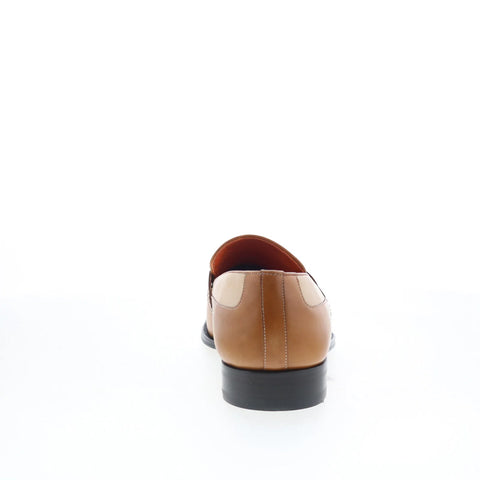 Mezlan Rocky 21160 Mens Brown Leather Loafers & Slip Ons Penny Shoes