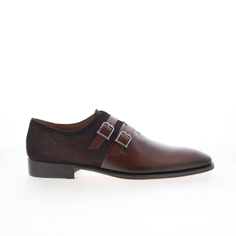 Mezlan Rocky 21169 Mens Brown Leather Loafers & Slip Ons Casual Shoes