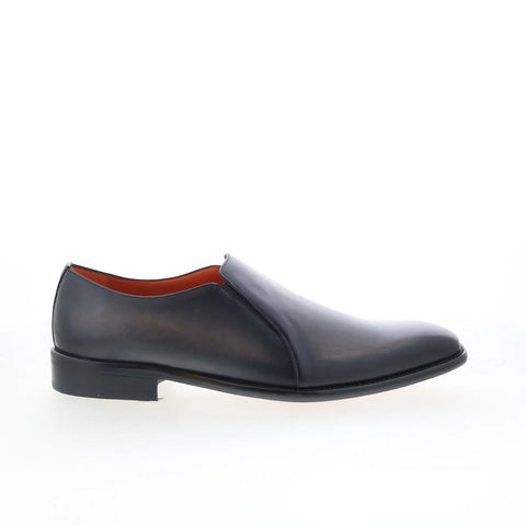 Mezlan Rocky 21169 Mens Gray Leather Loafers & Slip Ons Casual Shoes