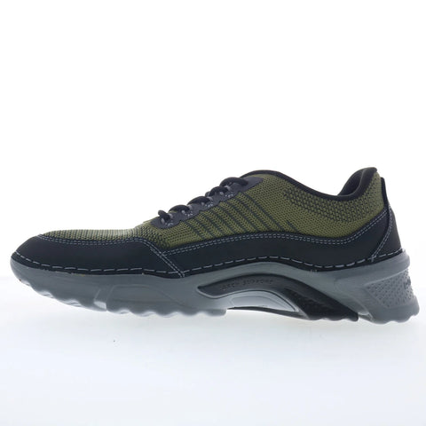 Rockport Rocsports Ubal CI6832 Mens Green Canvas Lifestyle Sneakers Shoes