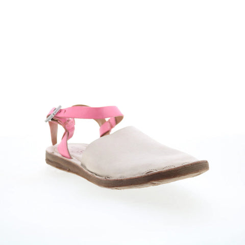 A.S. 98 Rodrick Womens Pink Leather Hook & Loop Strap Sandals Shoes