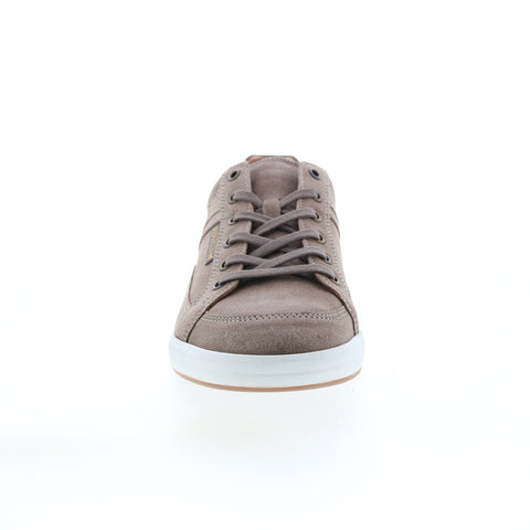 Mephisto Rodrigo Mens Gray Suede Lace Up Lifestyle Sneakers Shoes