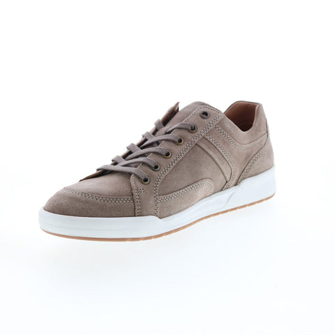 Mephisto Rodrigo Mens Gray Suede Lace Up Lifestyle Sneakers Shoes