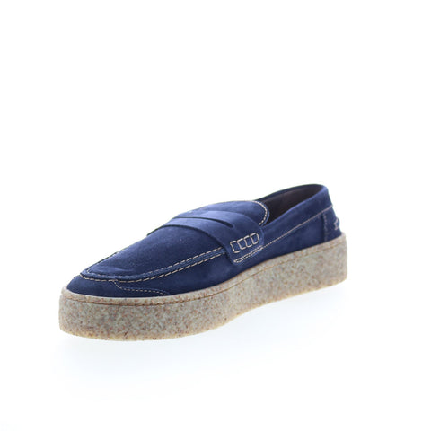 Fly London Roel ROEL517FLY-000 Mens Blue Loafers & Slip Ons Casual Shoes