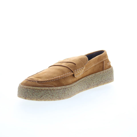 Fly London Roel ROEL517FLY-002 Mens Brown Loafers & Slip Ons Casual Shoes