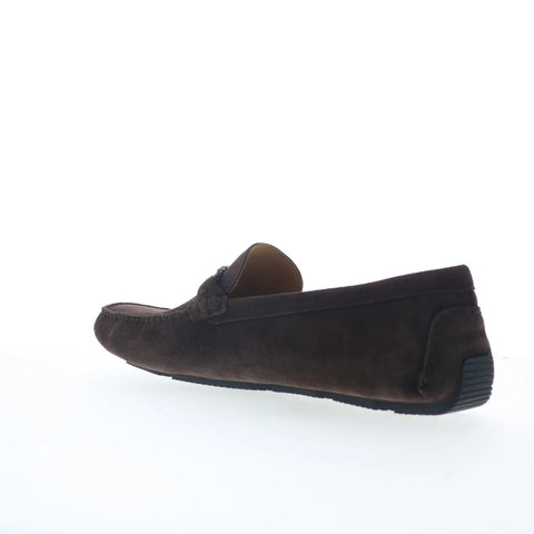 Rockport Roland RMROLAND Mens Brown Suede Loafers & Slip Ons Moccasin Shoes