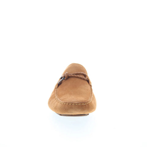 Rockport Roland Mens Brown Suede Slip On Loafers & Slip Ons Casual Shoes