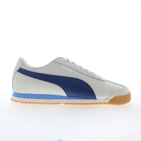 Puma Roma 24 Match 40594301 Mens Gray Leather Lifestyle Sneakers Shoes