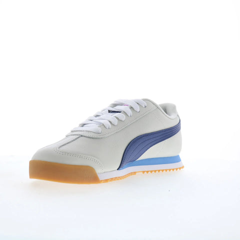 Puma Roma 24 Match 40594301 Mens Gray Leather Lifestyle Sneakers Shoes