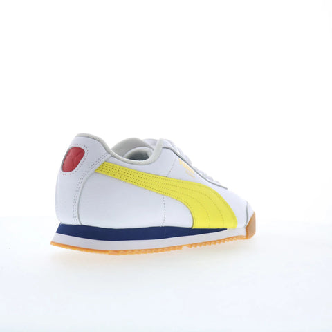 Puma Roma 24 Match 40594302 Mens White Leather Lifestyle Sneakers Shoes