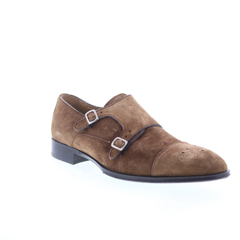 Pastori by Di Bianco Romulus Mens Brown Loafers & Slip Ons Casual Shoes