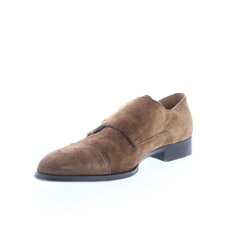 Pastori by Di Bianco Romulus Mens Brown Loafers & Slip Ons Casual Shoes