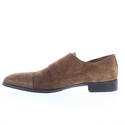 Pastori by Di Bianco Romulus Mens Brown Loafers & Slip Ons Casual Shoes