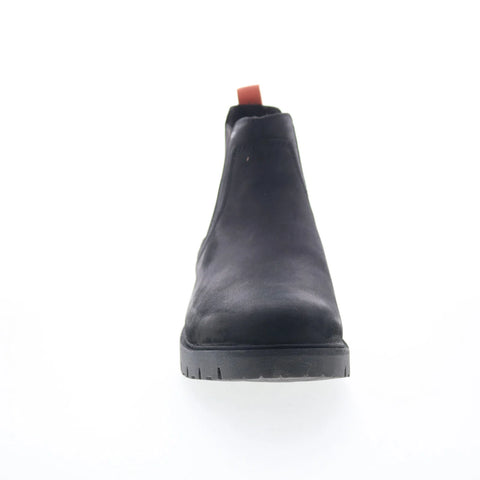 Clarks Rossdale Top 26173456 Mens Black Leather Slip On Chelsea Boots