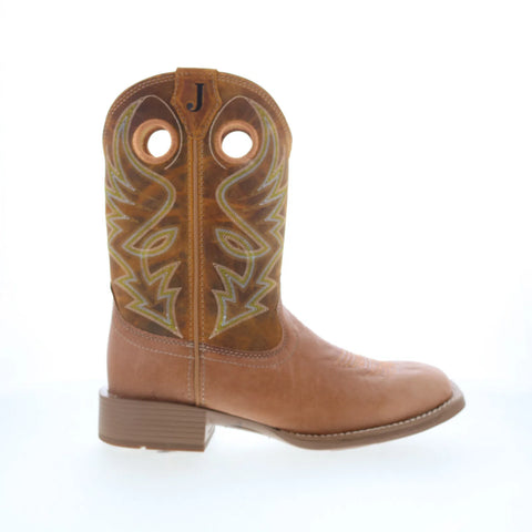Justin Boots Roswell 11" Smooth Ostrich Mens Brown Cowboy Western Boots