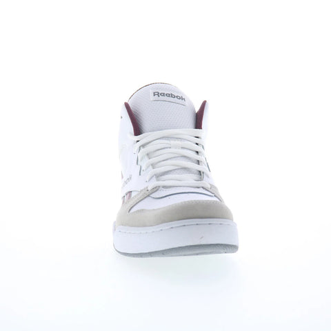Reebok Royal BB4500 HI 2 Mens White Leather Lifestyle Sneakers Shoes