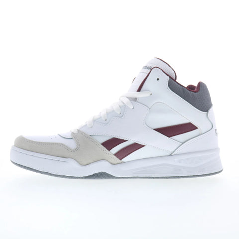 Reebok Royal BB4500 HI 2 Mens White Leather Lifestyle Sneakers Shoes