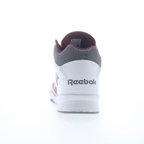 Reebok Royal BB4500 HI 2 Mens White Leather Lifestyle Sneakers Shoes