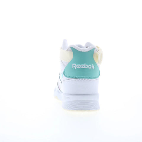 Reebok Royal BB4500 HI ST Womens White Leather Lifestyle Sneakers Shoes
