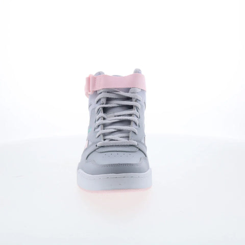 Reebok Royal BB4500 HI ST Womens Gray Leather Lifestyle Sneakers Shoes