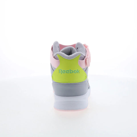 Reebok Royal BB4500 HI ST Womens Gray Leather Lifestyle Sneakers Shoes