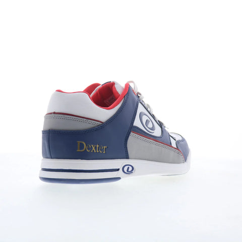 Dexter Royal DM0002297 Mens Blue Synthetic Lace Up Athletic Bowling Shoes 